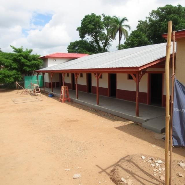 School construction project in Guatemala City